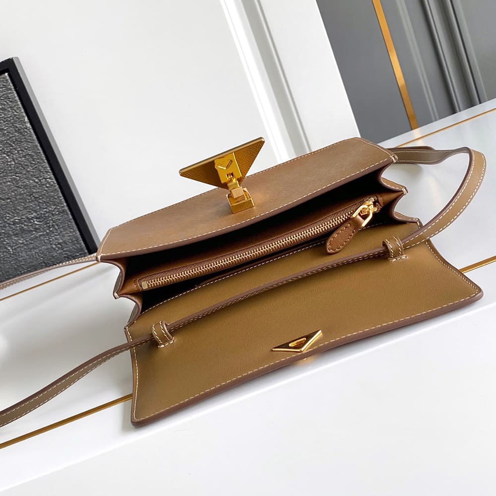 Pra*a Mini Saffiano leather bag(HIGH-END GRADE)