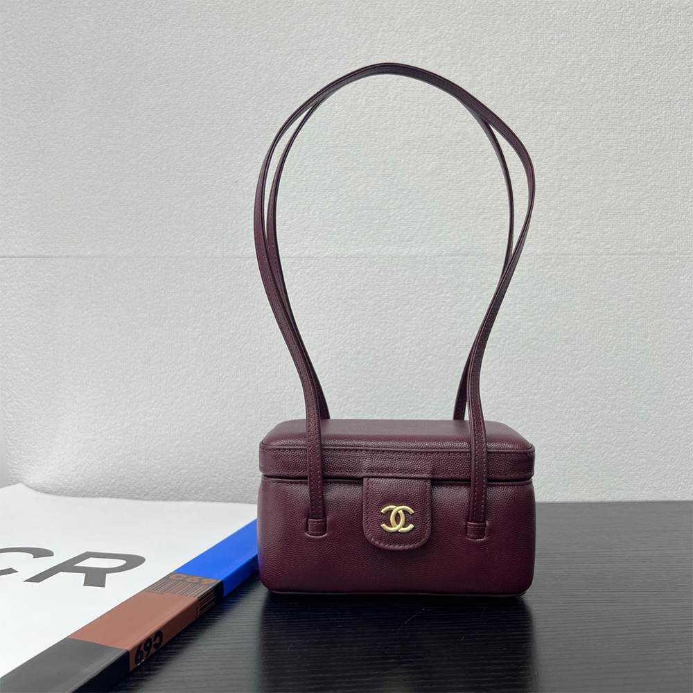 Ch**el Long Vanity with Leather Strap(HIGH-END GRADE)