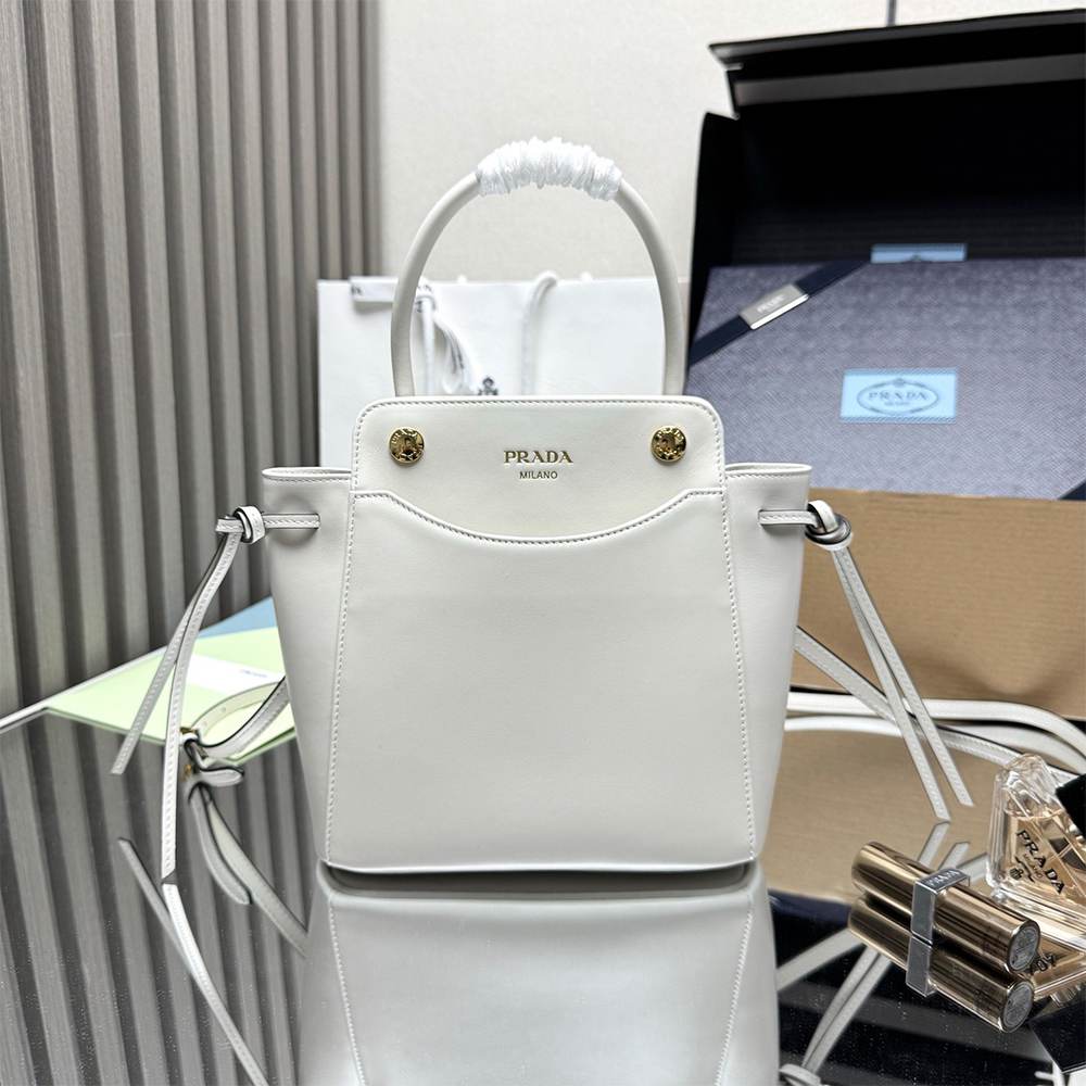 Pra*a Carry mini leather handbag(HIGH-END GRADE)
