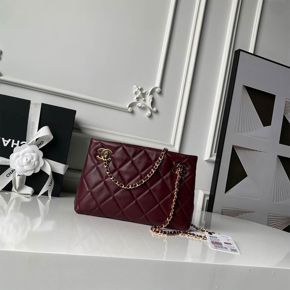 Ch**el Small Shopping Bag(HIGH-END GRADE)