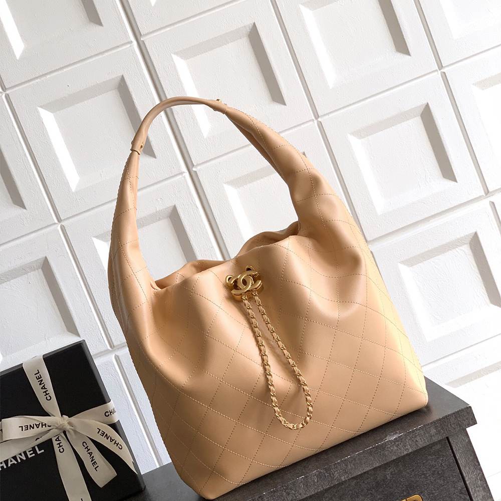 Ch**el Large Hobo Bag(HIGH-END GRADE)
