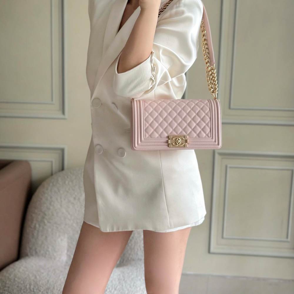Ch**el BOY Ch**el Handbag(HIGH-END GRADE)