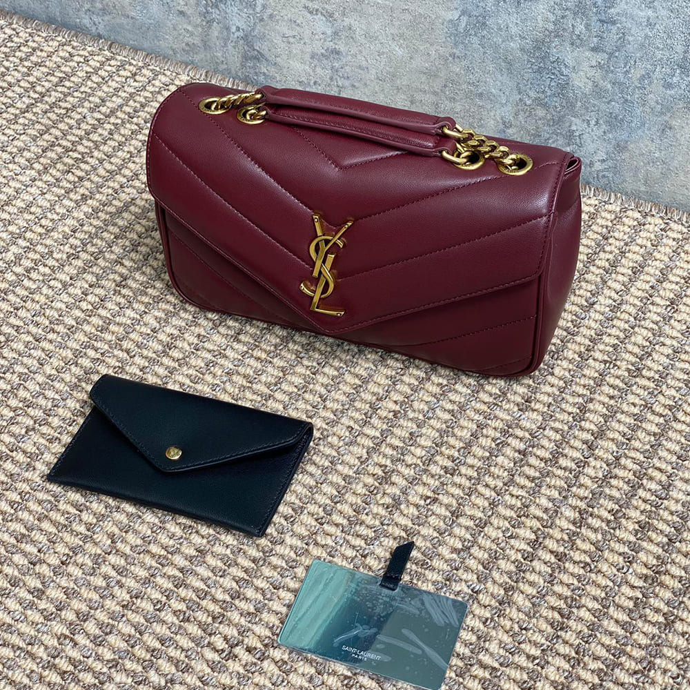 Y51 LOULOU small in MATELASSE lambskin(HIGH-END GRADE)