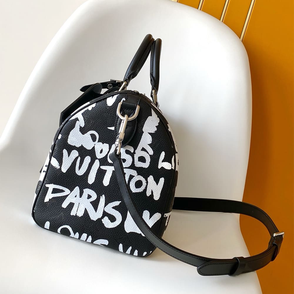 LV Speedy P9 Bandouliere 30 Scribble(HIGH-END GRADE)
