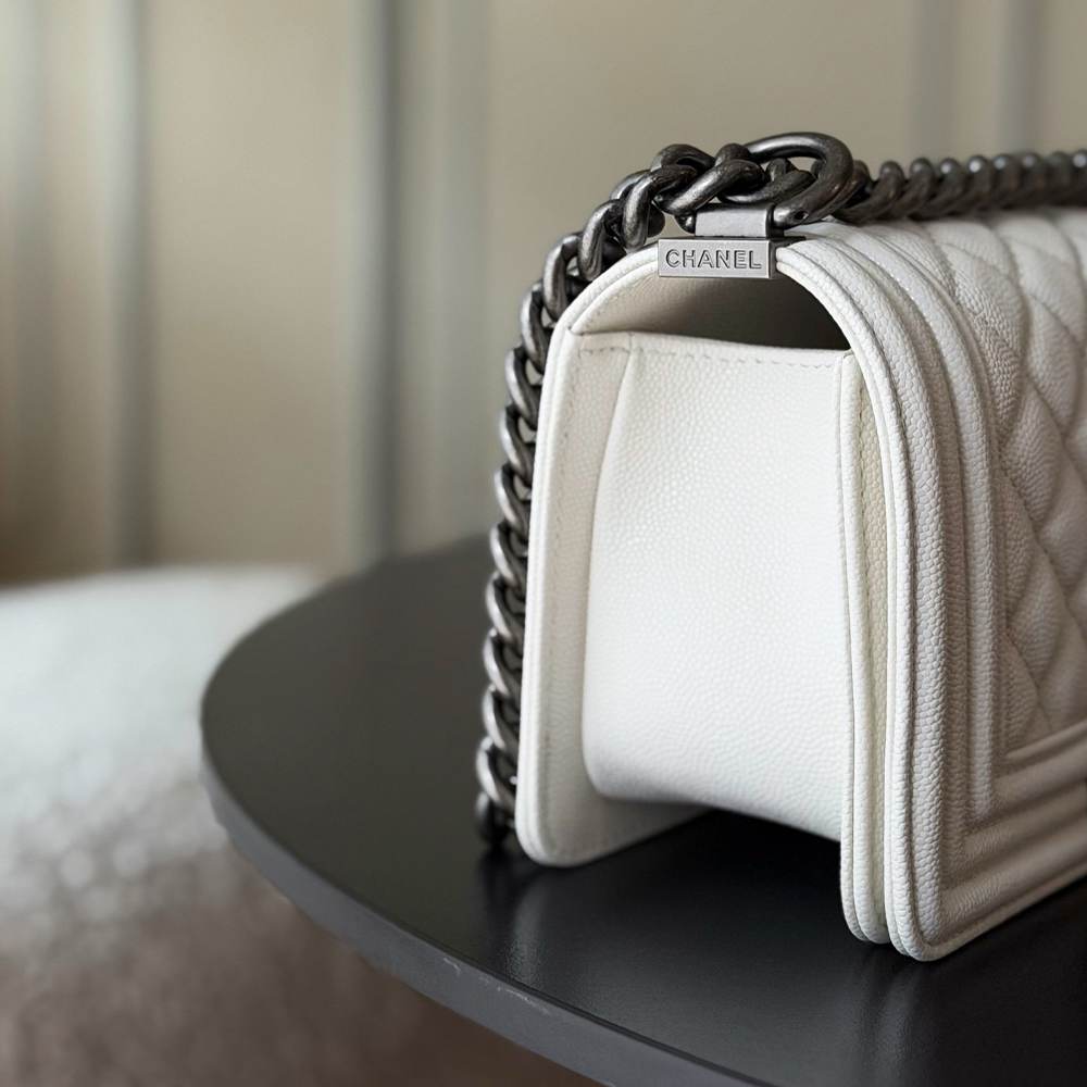 Ch**el Small BOY Ch**el Handbag(HIGH-END GRADE)