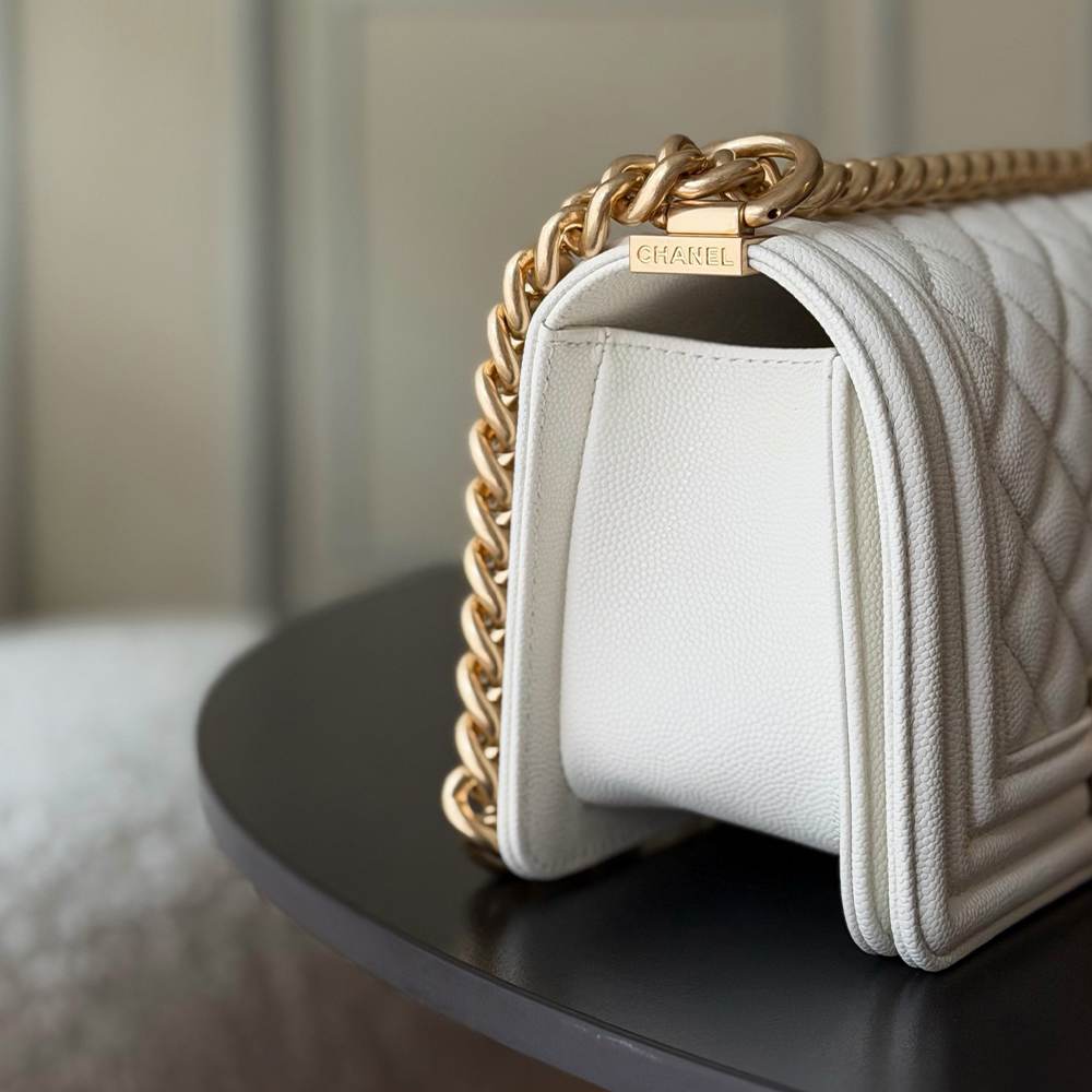 Ch**el Small BOY Ch**el Handbag(HIGH-END GRADE)