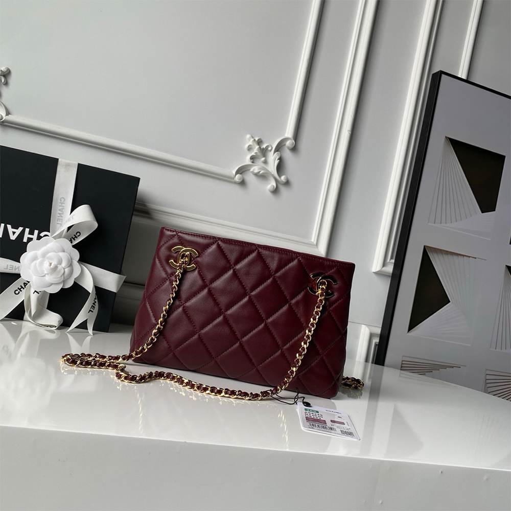 Ch**el Small Shopping Bag(HIGH-END GRADE)