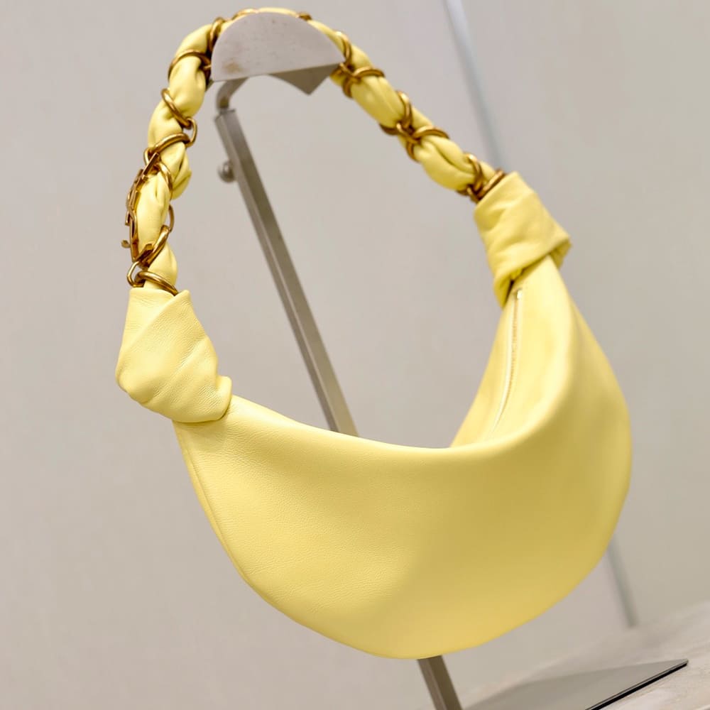Y51 AMALIA mini hobo in lambskin(HIGH-END GRADE)