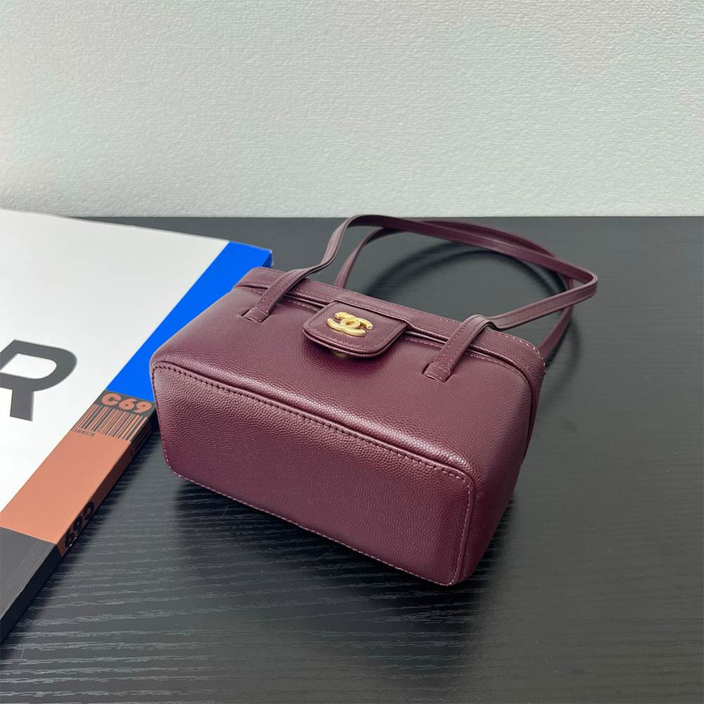 Ch**el Long Vanity with Leather Strap(HIGH-END GRADE)