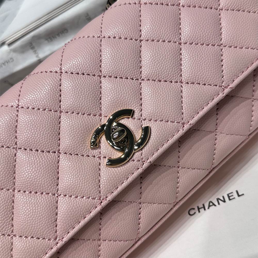 Ch**el Coco Handle Maxi Top Handle Flap Bag(HIGH-END GRADE)
