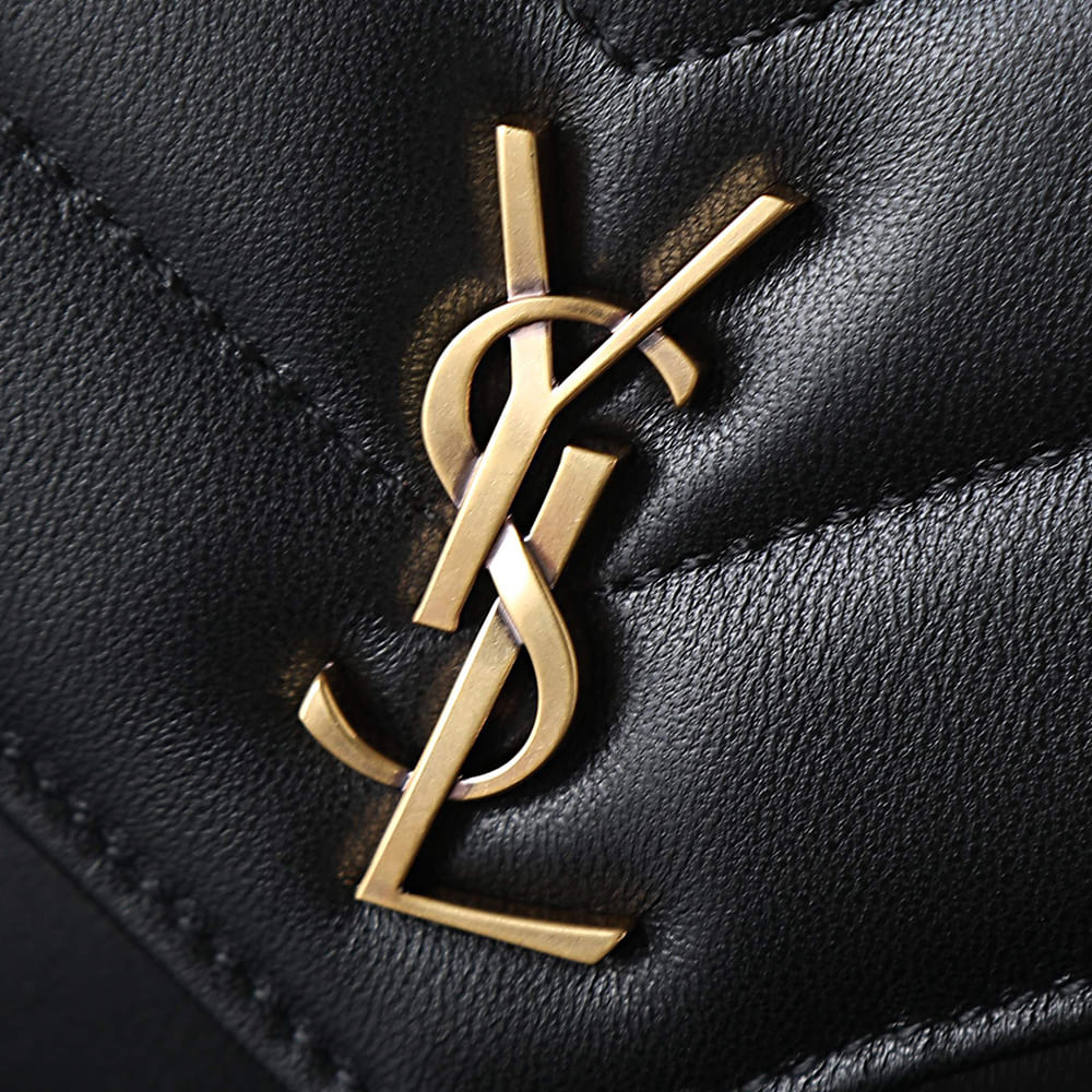 Y51 LOULOU toy crossbody in MATELASSE lambskin