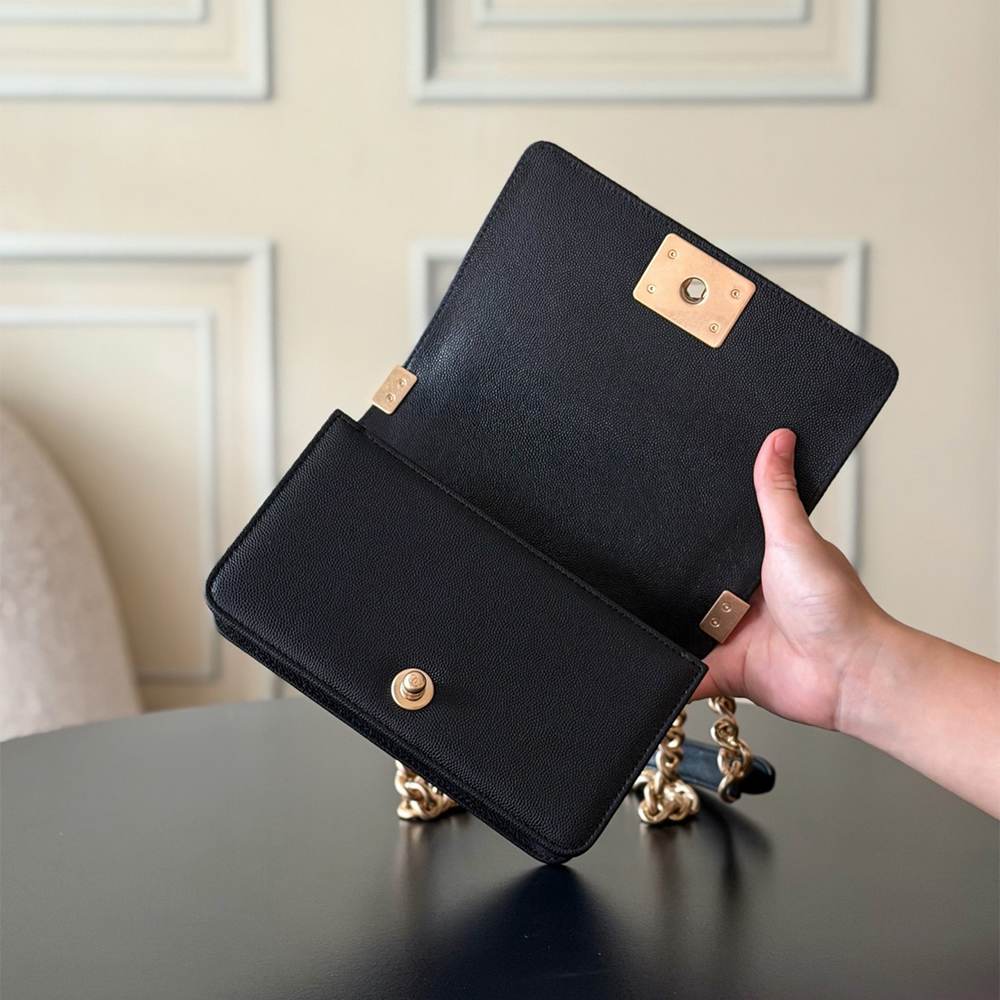 Ch**el Small BOY Ch**el Handbag(HIGH-END GRADE)