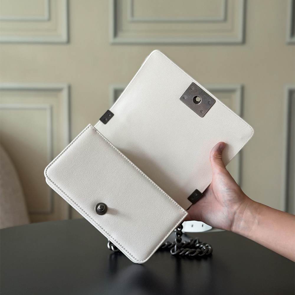Ch**el Small BOY Ch**el Handbag(HIGH-END GRADE)