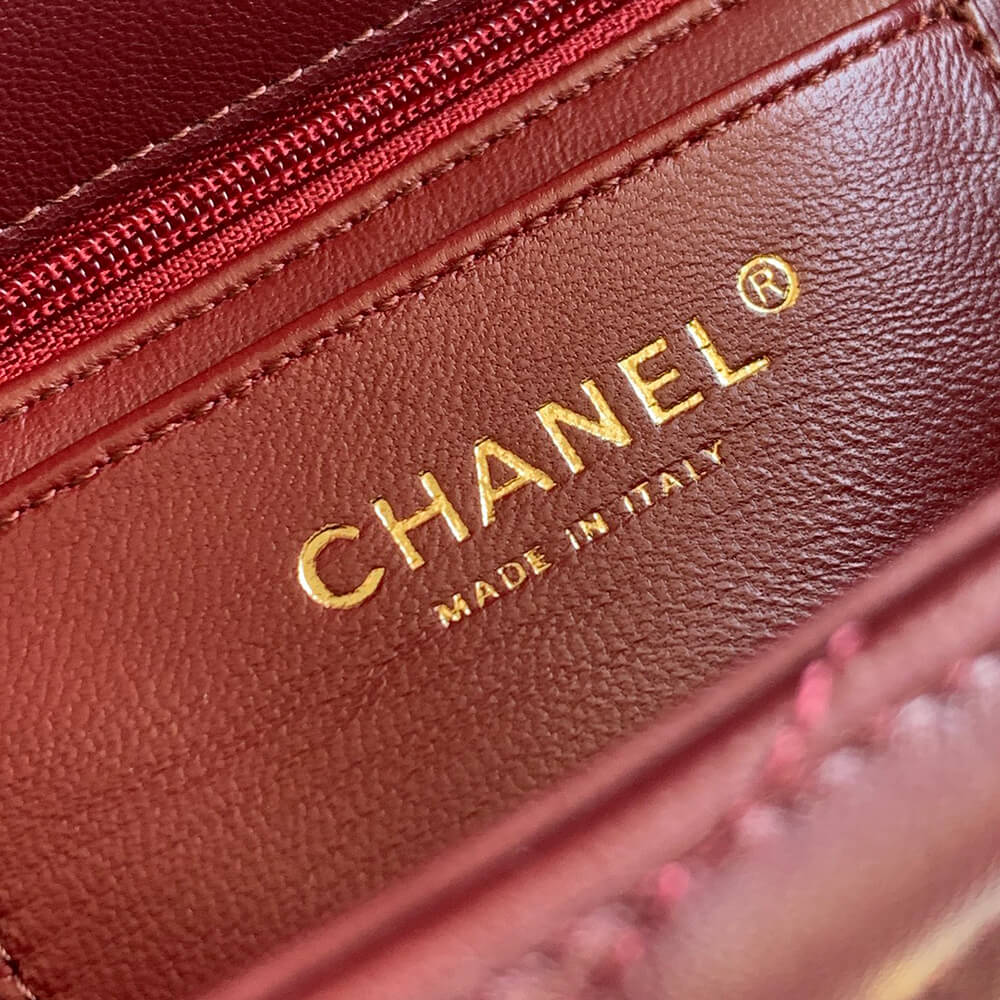 Ch**el Top Handle small Flap(HIGH-END GRADE)
