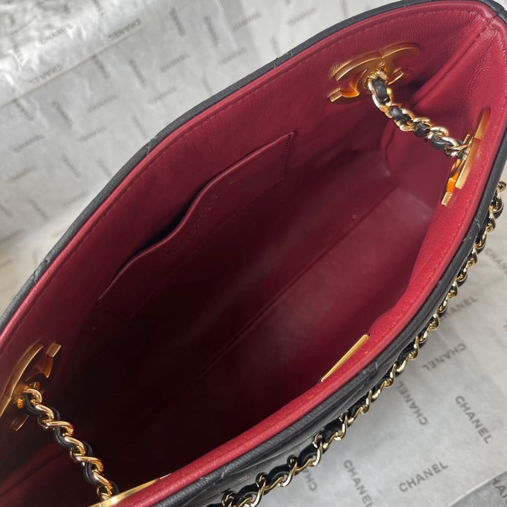 Ch**el Small Shopping Bag(HIGH-END GRADE)