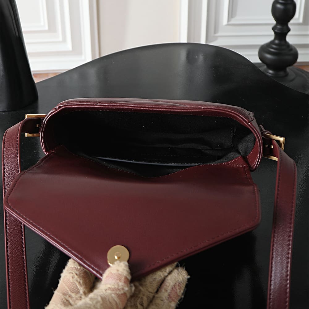 Y51 LOULOU toy crossbody in MATELASSE lambskin