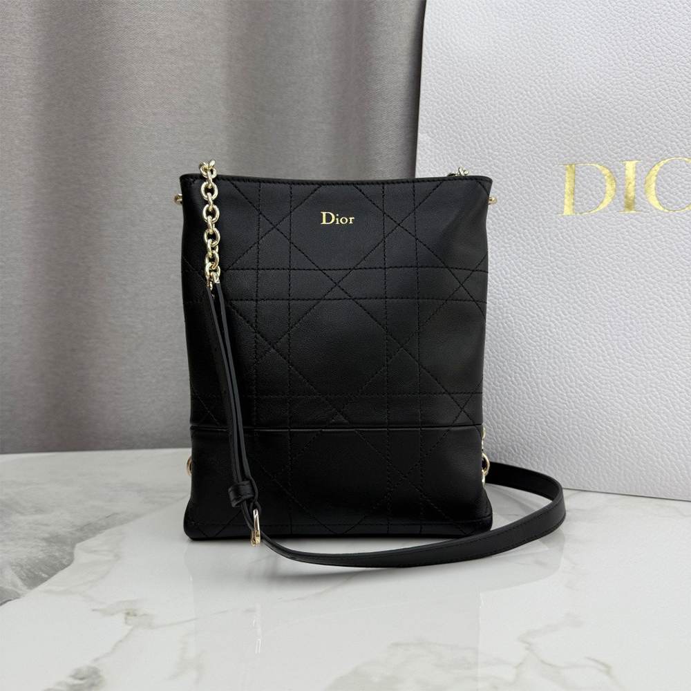 Small Vertical D10r Trianon Bag with Chain