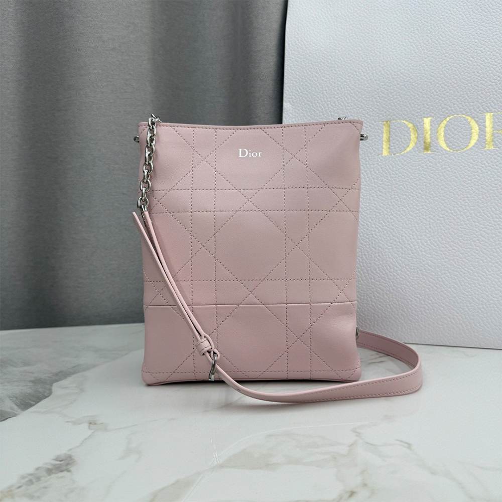 Small Vertical D10r Trianon Bag with Chain