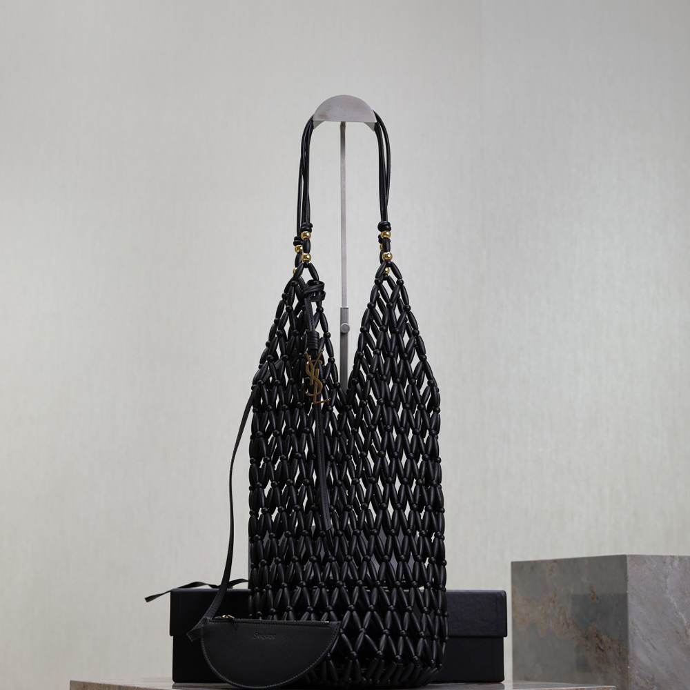 Y51 S*pple bucket in wood beads(HIGH-END GRADE)