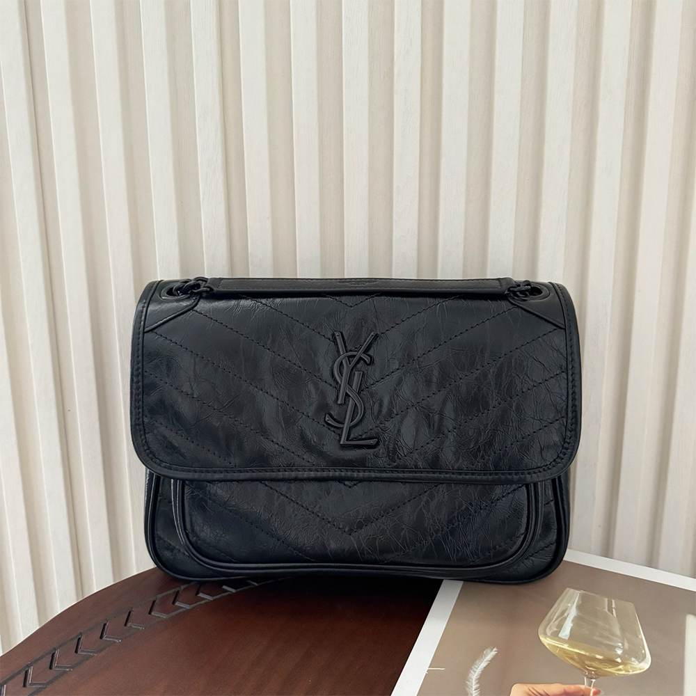 Y51 NIKI medium in vintage leather(HIGH-END GRADE)