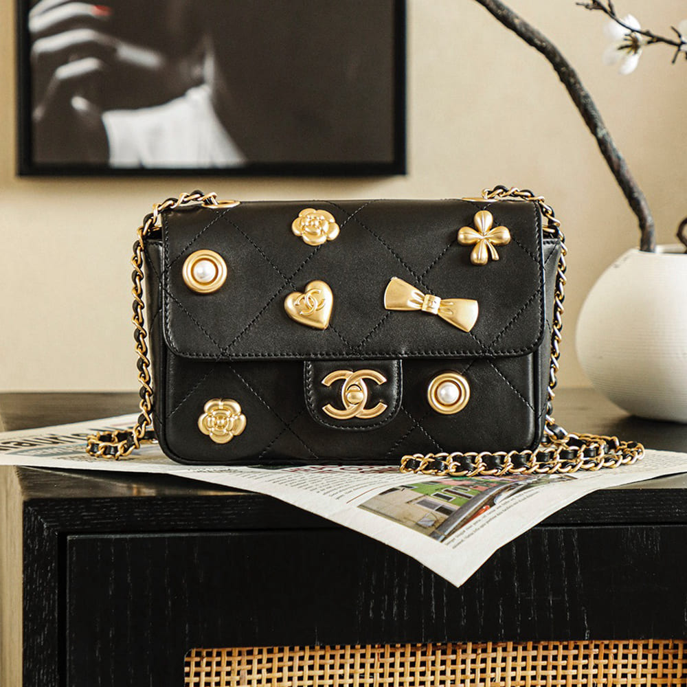 CAHNEL Mini Flap Handbag(HIGH-END GRADE)