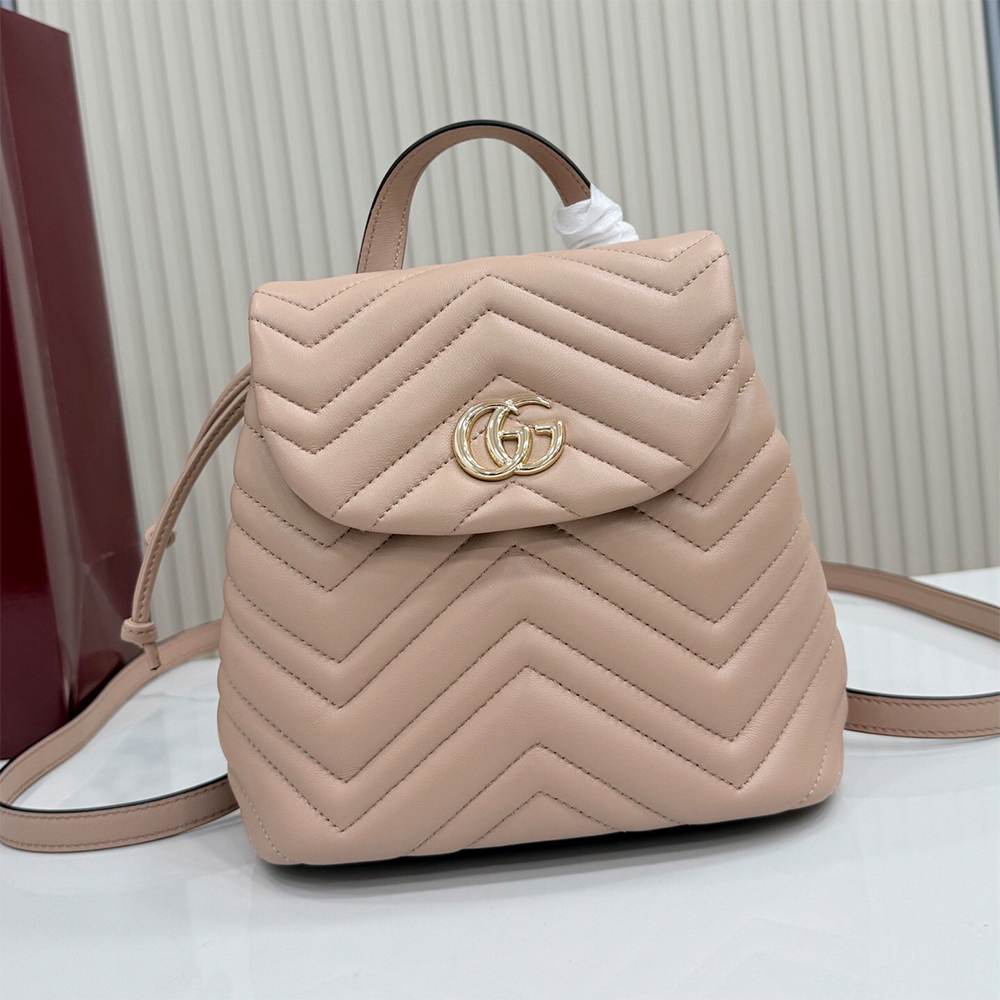GG Marmont mini backpack(HIGH-END GRADE)