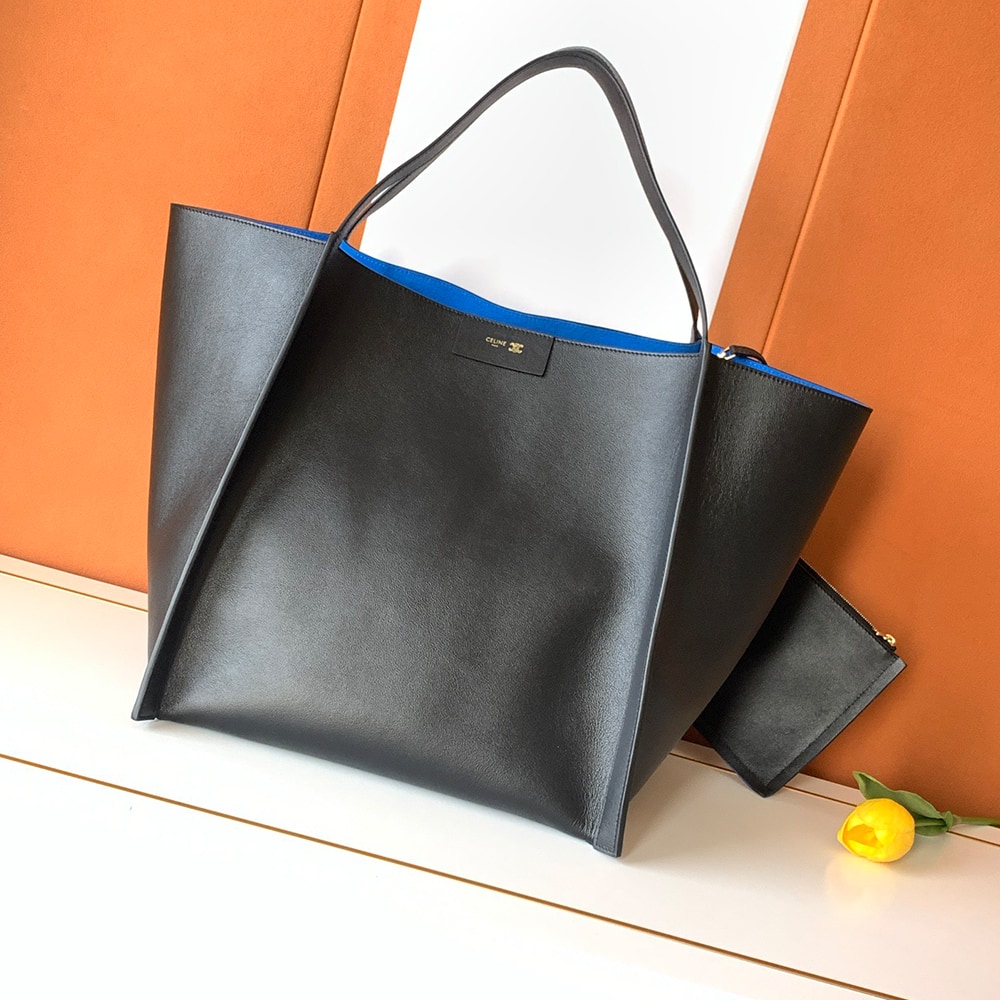 Ce1i*e MEDIUM CUBE BAG IN S*pPLE CALFSKIN(HIGH-END GRADE)