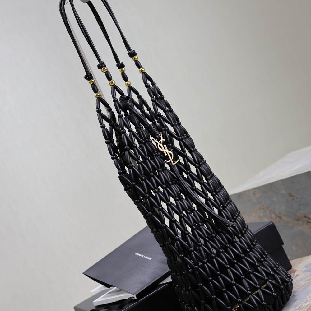 Y51 S*pple bucket in wood beads(HIGH-END GRADE)