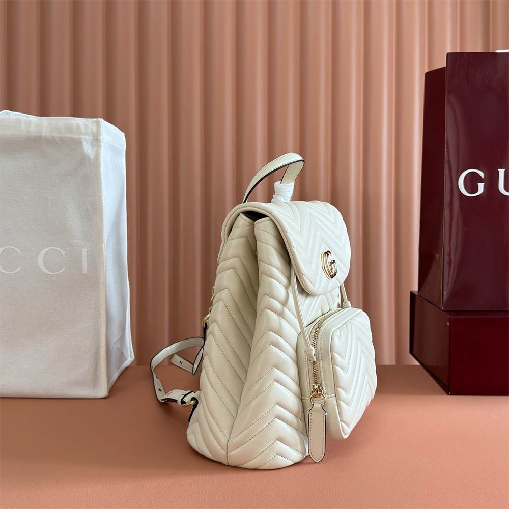 GG Marmont small backpack(HIGH-END GRADE)