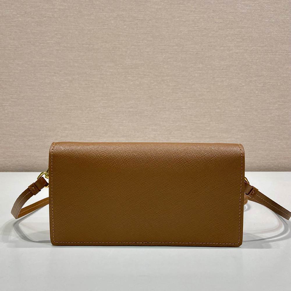 Pra*a Saffiano leather mini-bag(HIGH-END GRADE)