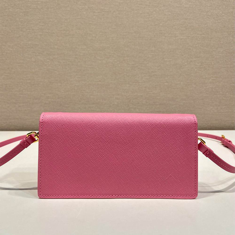 Pra*a Saffiano leather mini-bag(HIGH-END GRADE)