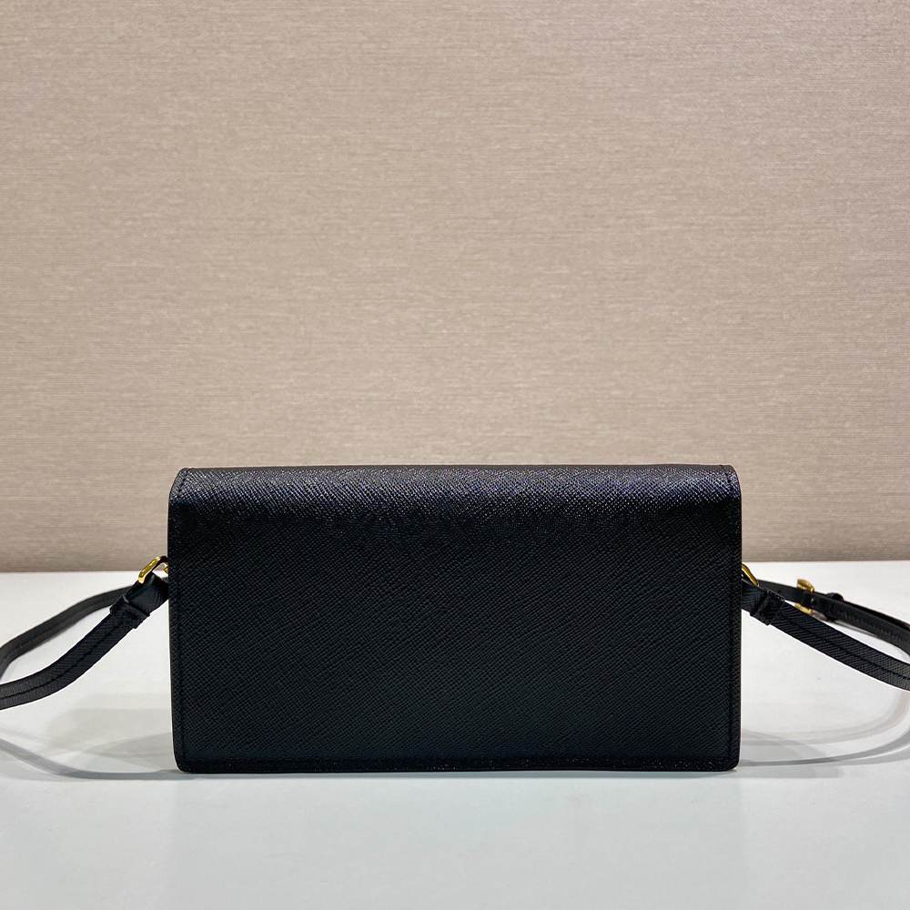 Pra*a Saffiano leather mini-bag(HIGH-END GRADE)