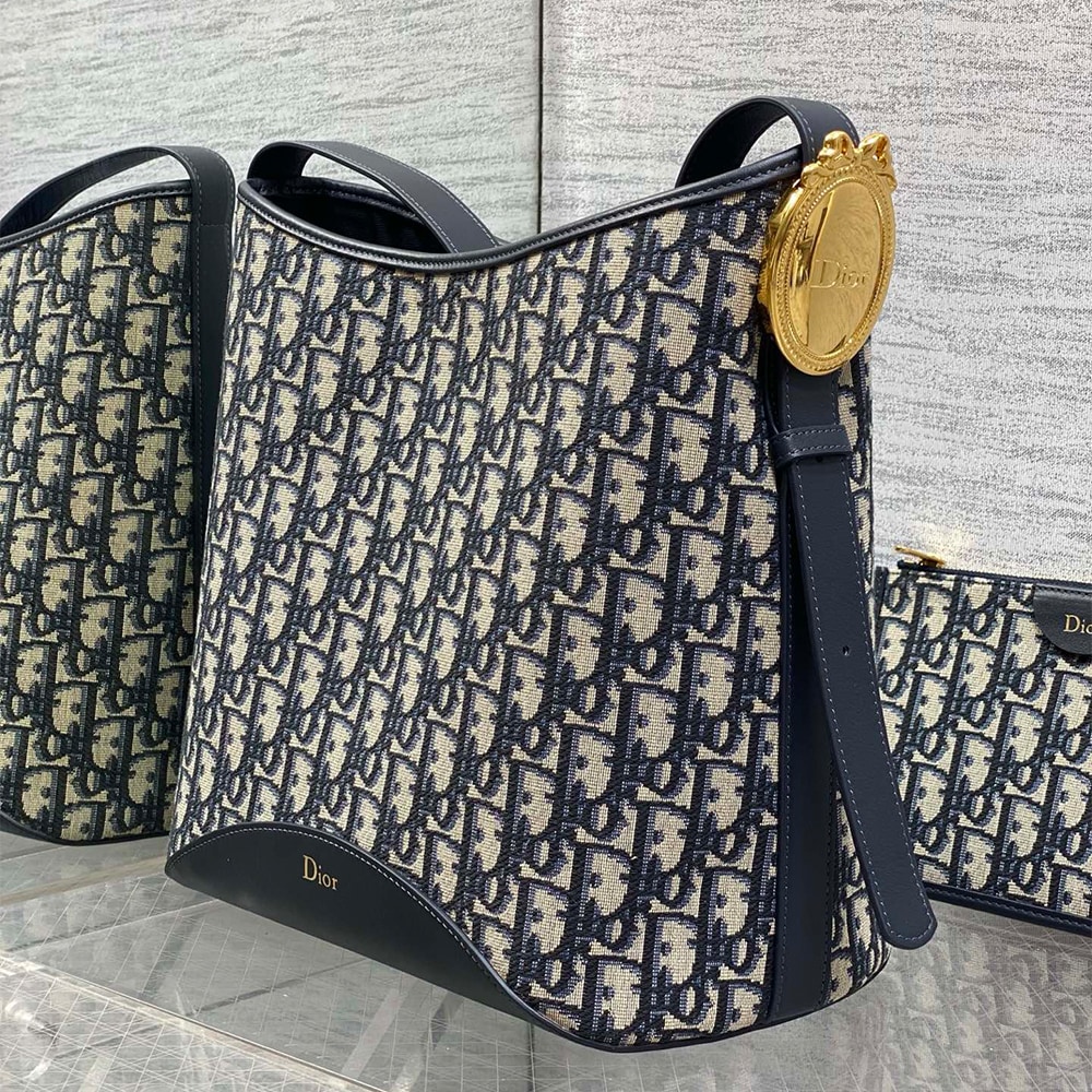 Medium D10r Medaillon Bucket Bag(HIGH-END GRADE)