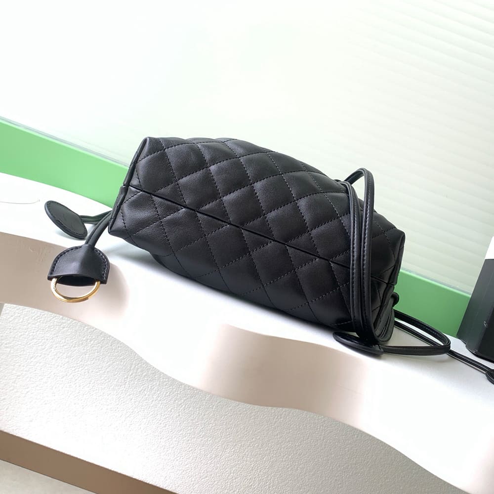 Ch**el Clutch with Leather Strap(HIGH-END GRADE)