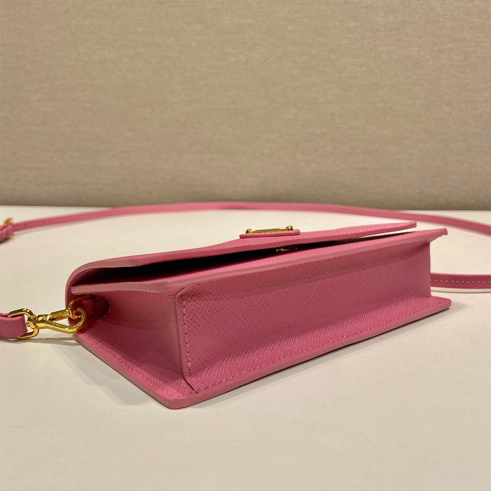 Pra*a Saffiano leather mini-bag(HIGH-END GRADE)