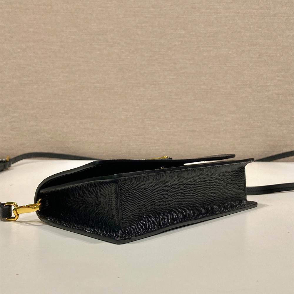 Pra*a Saffiano leather mini-bag(HIGH-END GRADE)