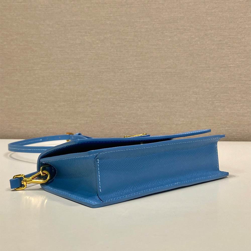 Pra*a Saffiano leather mini-bag(HIGH-END GRADE)