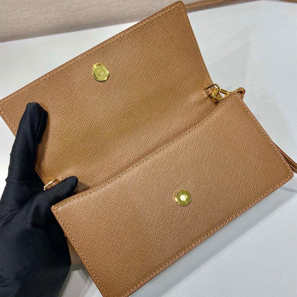 Pra*a Saffiano leather mini-bag(HIGH-END GRADE)