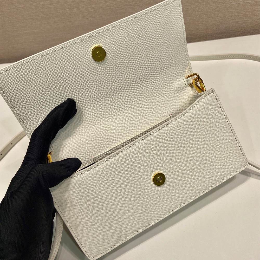Pra*a Saffiano leather mini-bag(HIGH-END GRADE)