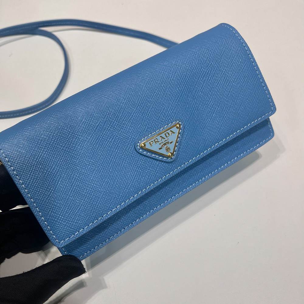 Pra*a Saffiano leather mini-bag(HIGH-END GRADE)