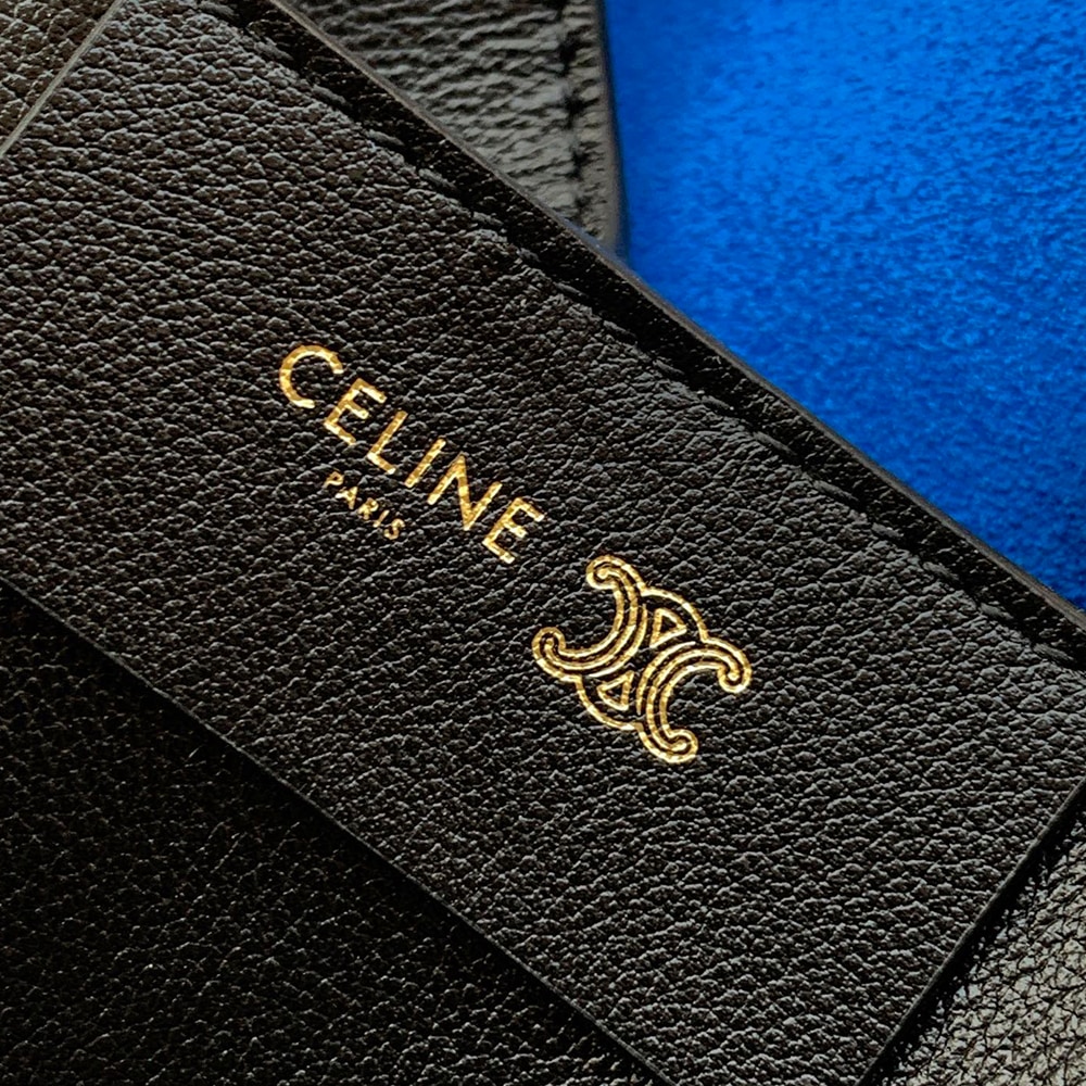 Ce1i*e SMALL CUBE BAG IN S*pPLE CALFSKIN(HIGH-END GRADE)