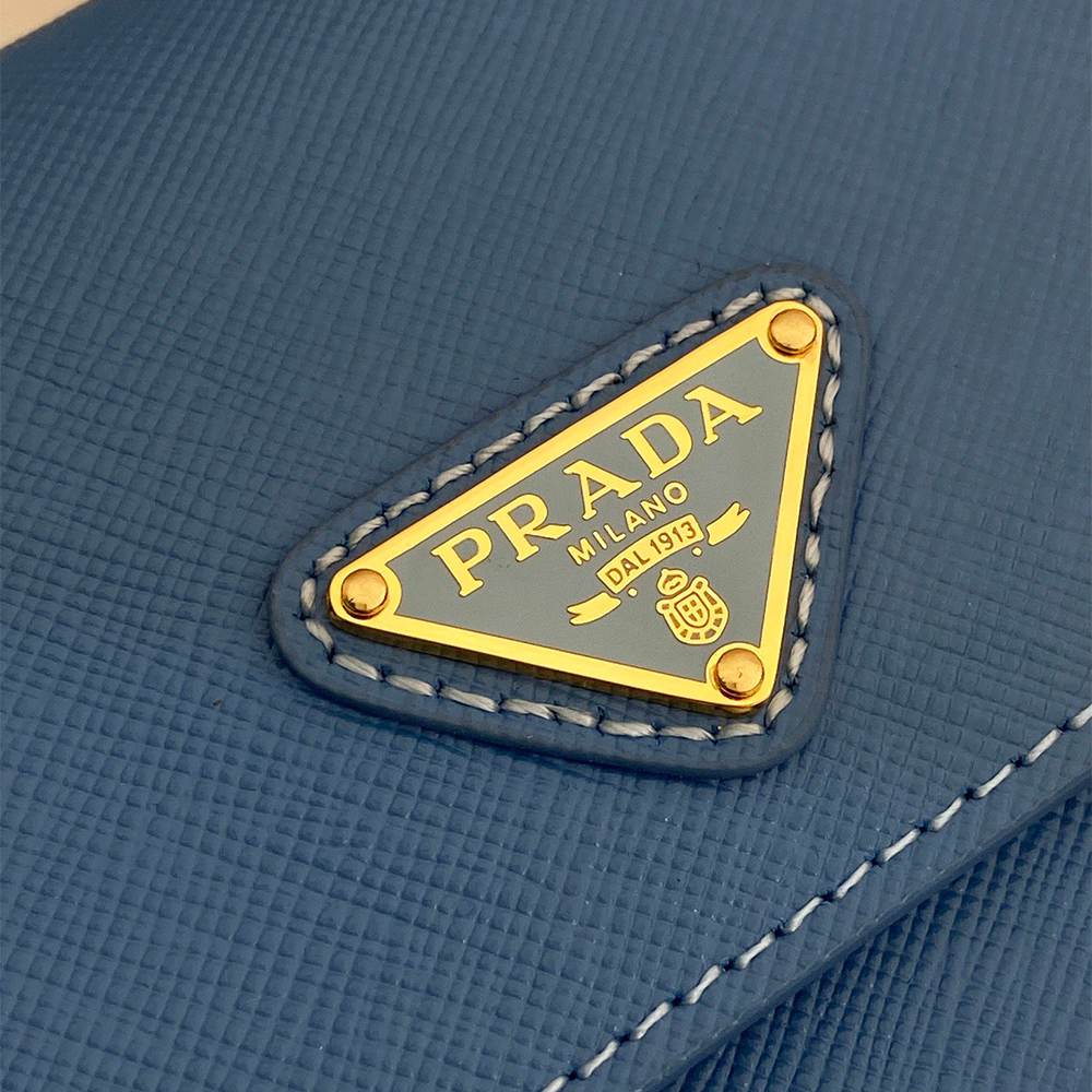 Pra*a Saffiano leather mini-bag(HIGH-END GRADE)