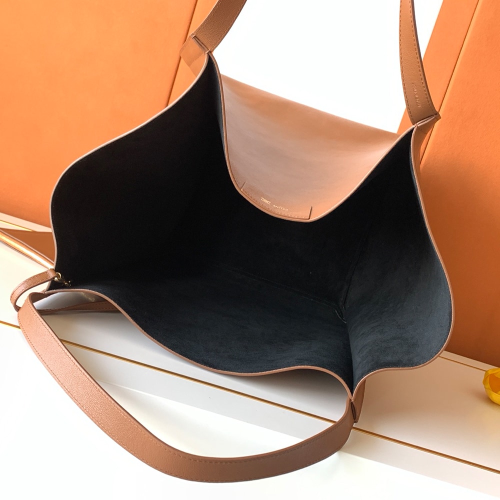Ce1i*e MEDIUM CUBE BAG IN S*pPLE CALFSKIN(HIGH-END GRADE)