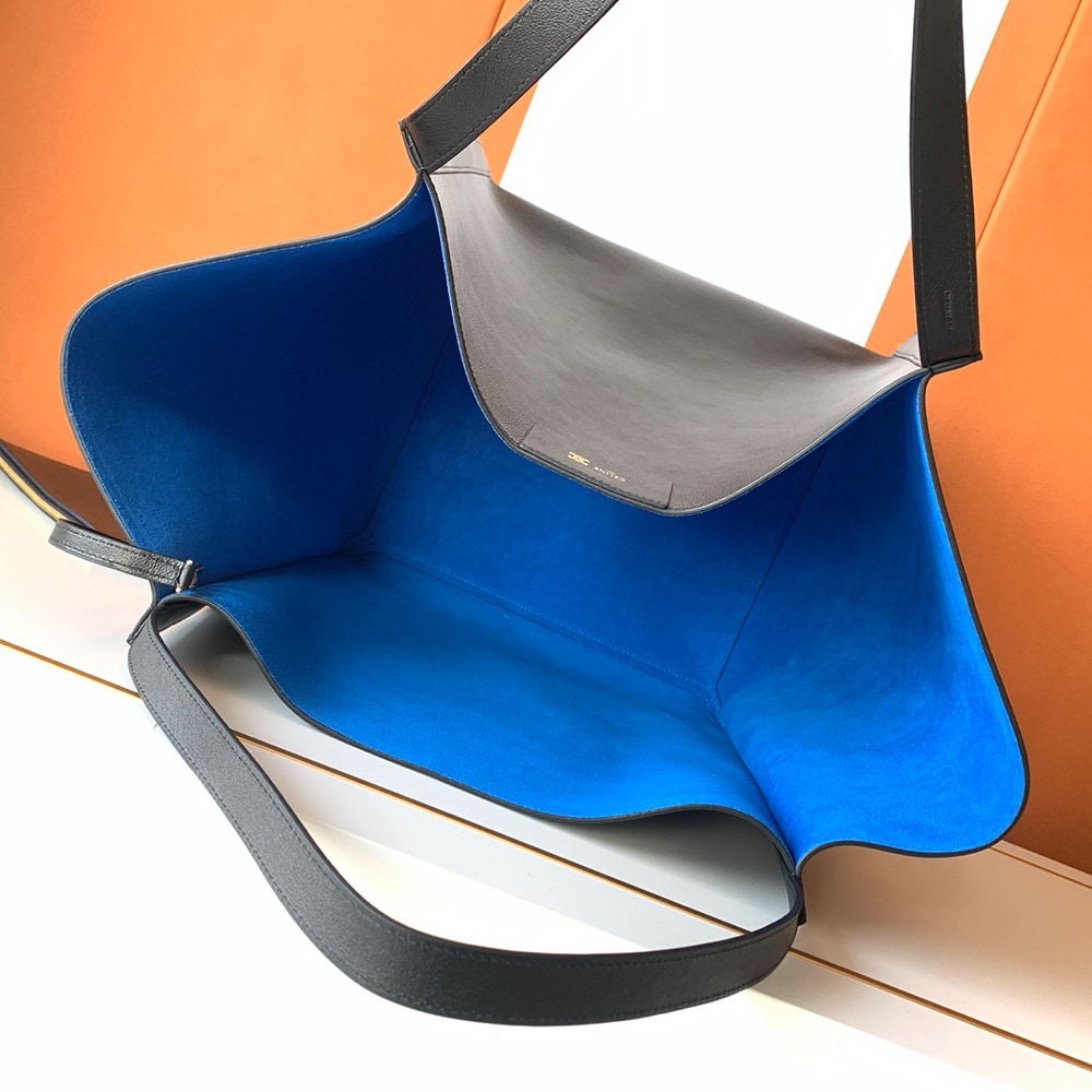 Ce1i*e MEDIUM CUBE BAG IN S*pPLE CALFSKIN(HIGH-END GRADE)
