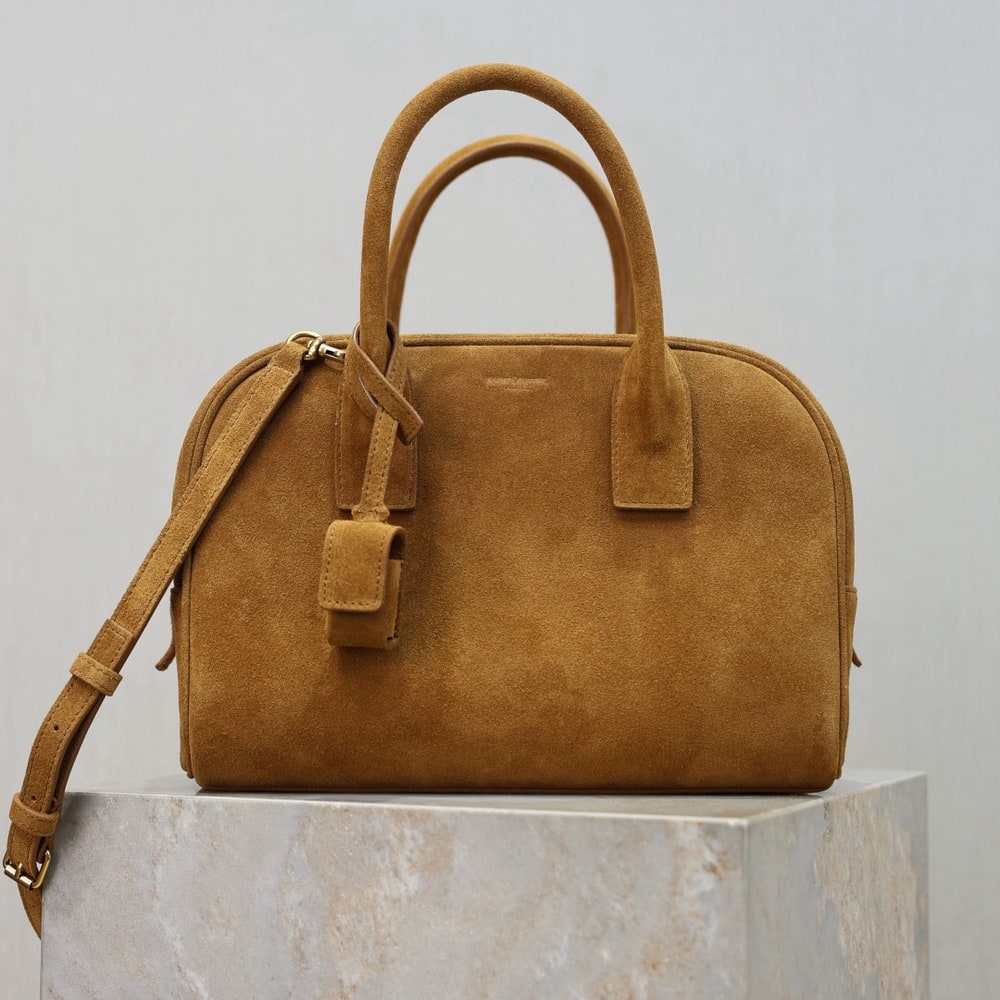 Y51 SAC DE JOUR boston in suede small(HIGH-END GRADE)