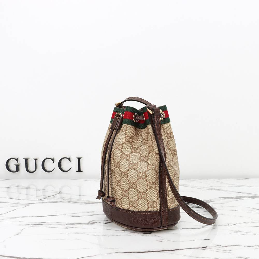 Gvc*1 Mini bucket bag with Web