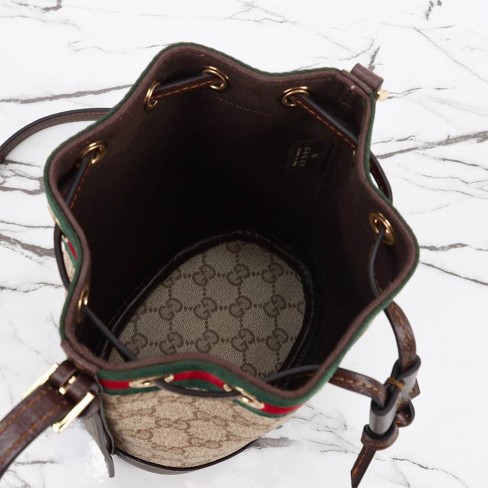 Gvc*1 Mini bucket bag with Web