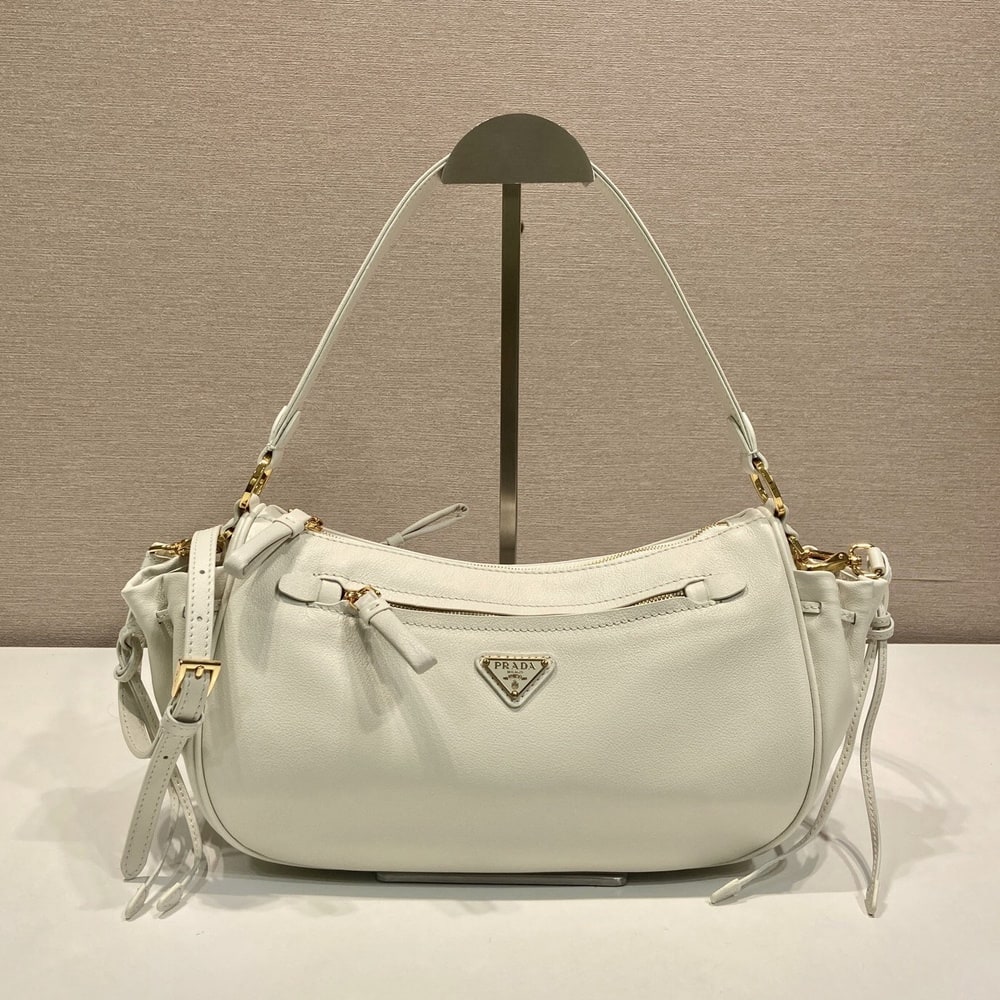 Pra*a Small leather bag(HIGH-END GRADE)