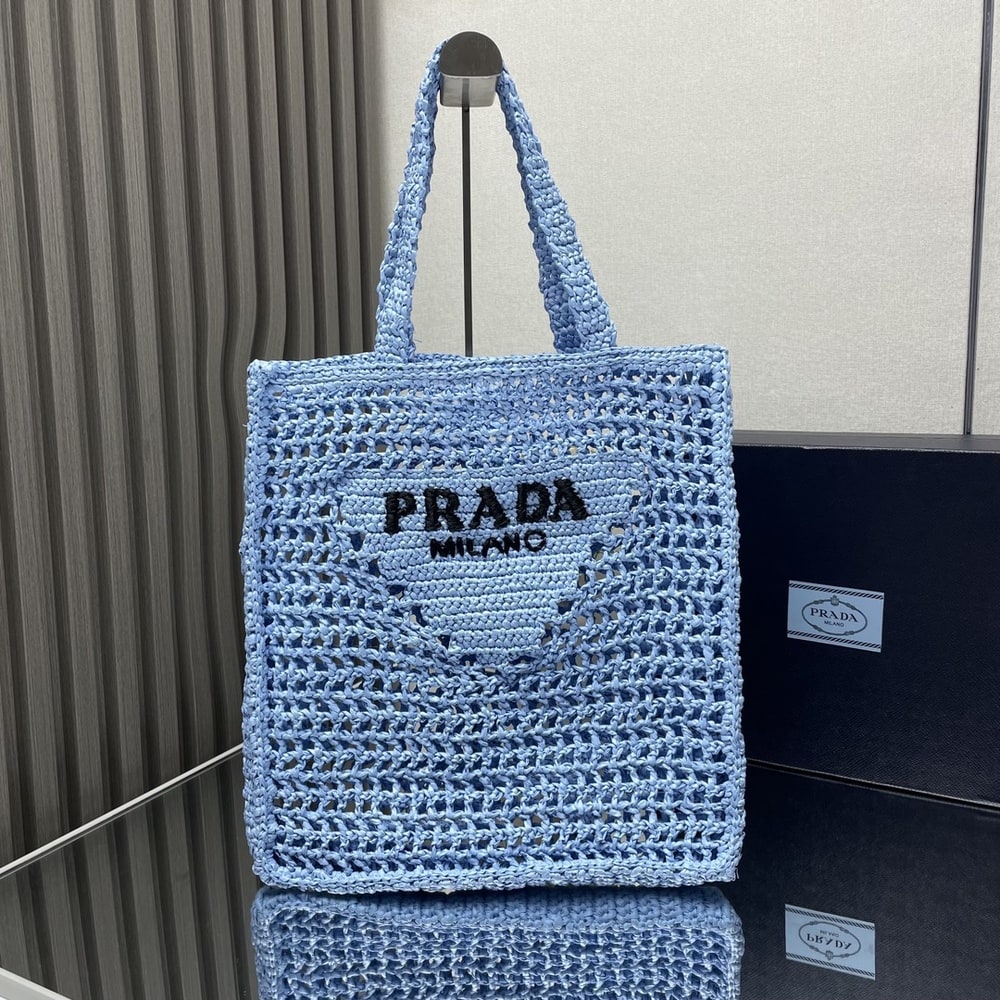 Pra*a Crochet tote bag(HIGH-END GRADE)