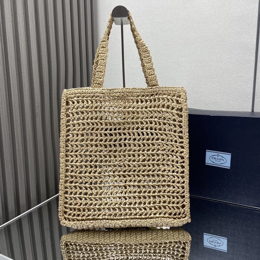 Pra*a Crochet tote bag(HIGH-END GRADE)